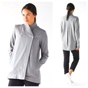 Lululemon Belle Wrap Heathered Medium Grey Size 2